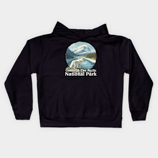 Gates Of The Arctic National Park Alaska Kids Hoodie